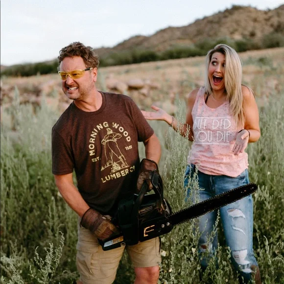 But did you die light pink racerback tank top - Medium - NWT - Picture 6 of 7